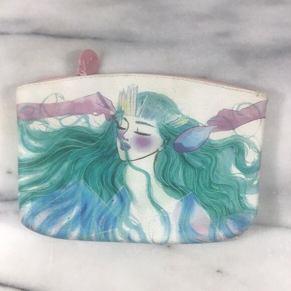 Ipsy Glam Bag From August 2016, Underwater Goddess Mermaid Design - Picture 1 of 3